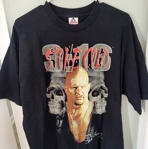 avintage Stone Cold Time to Whoop Ass T Shirt
